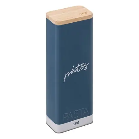 Contenitore per spaghetti metallo rilievo 9,7x6,2x27,2 cm