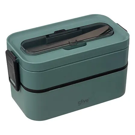 Lunch box 2 scomparti 21,5x11x11,5 cm