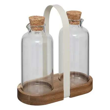 Set di olio e aceto 19x8x17 cm