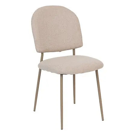 Sedia Kamili beige 57x43x84 cm