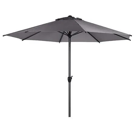 Ombrellone inclinabile 3 x 2,5 x 2,9 m ardesia