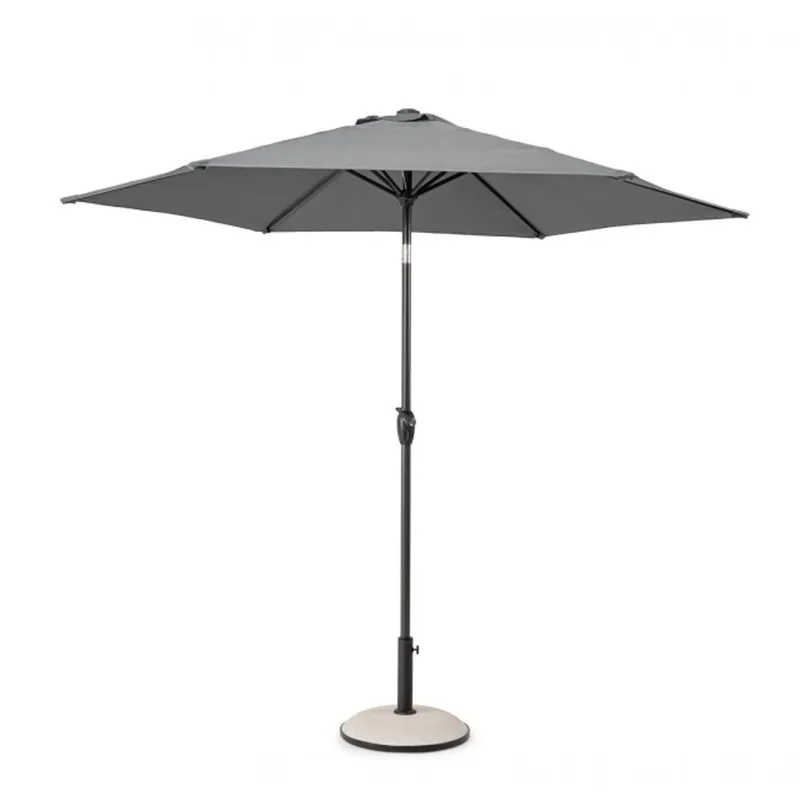 Ombrellone tondo 270x235 cm grigio scuro