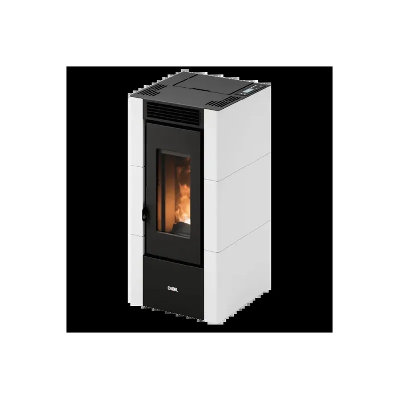 STUFA A PELLET CRISTAL 6 BIANCO 5,5KW