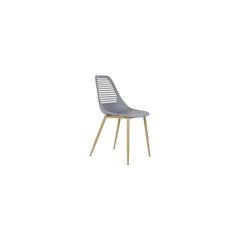 Sedia pp met 45x56x84 grigio opaco