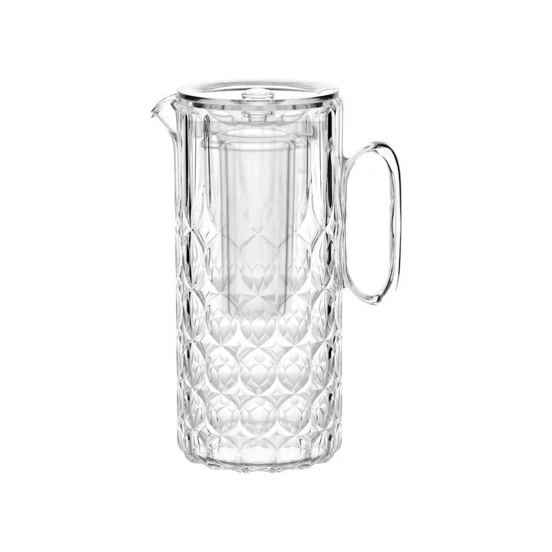 Caraffa Vanity trasparente con bulbo refrigerante