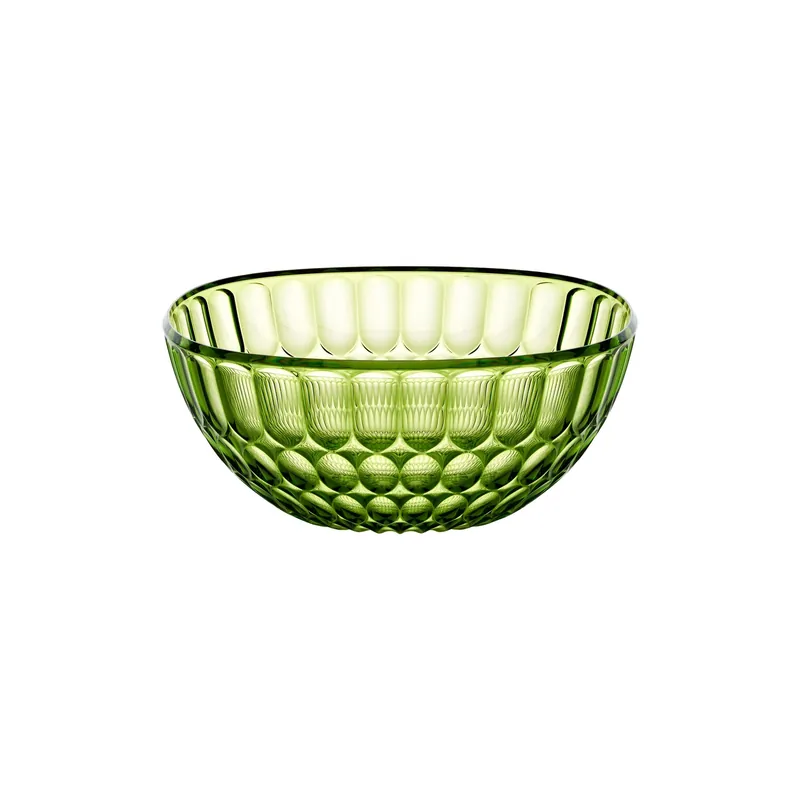 Contenitore Vanity Ø25 cm colore verde ninfea 25x25xh10,9 cm